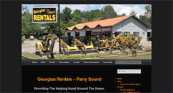 Desktop Screenshot of georgianrentals.ca