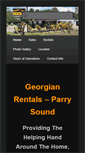 Mobile Screenshot of georgianrentals.ca